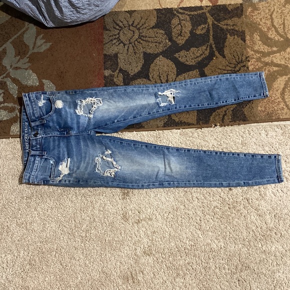 Regular size 2 jeans. Super stretch. From American Eagle - Picture 2 of 3